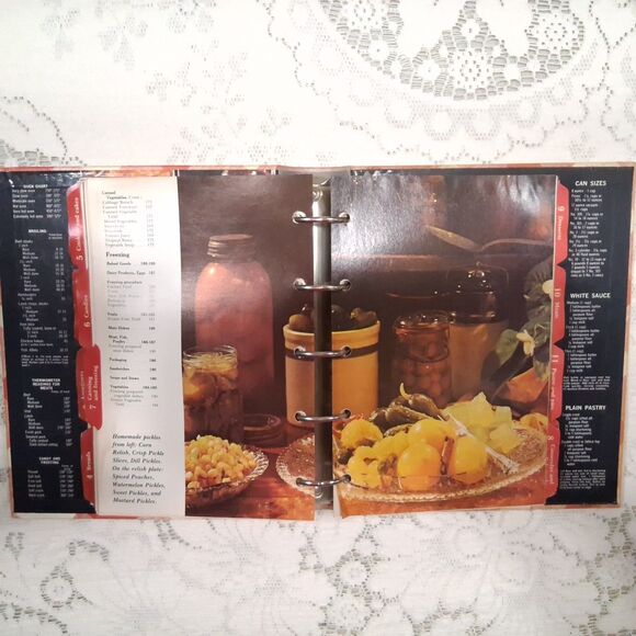 VTG 1976 Better Homes and Gardens New Cookbook 5 Ring Binder - Picture 5 of 10